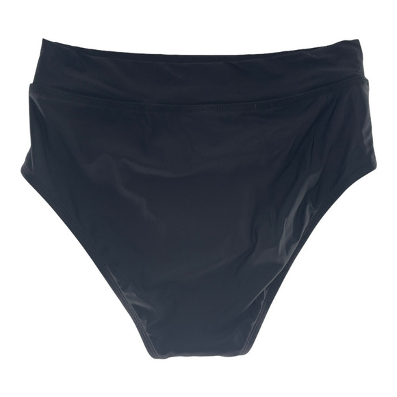 Athena High Waist Black Bikini Bottom Size 6 - Picture 6 of 7